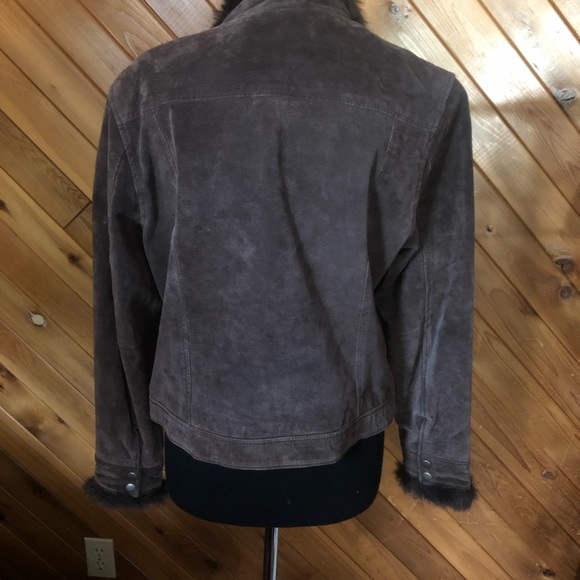 Coldwater Creek Genuine Leather Jacket |Medium | EUC - Picture 2 of 11